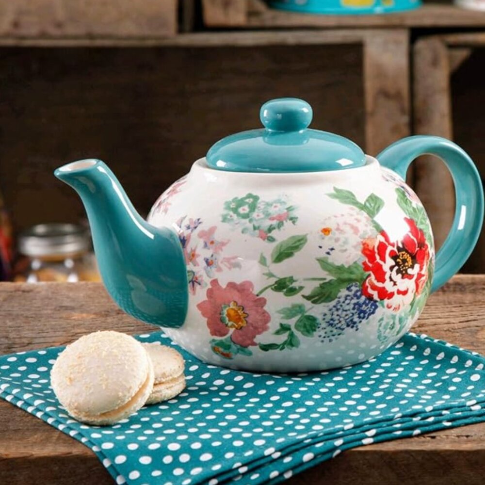 The Pioneer Woman Country Garden Teapot NWT